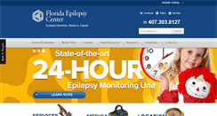 Desktop Screenshot of epilepsycenterforkids.com